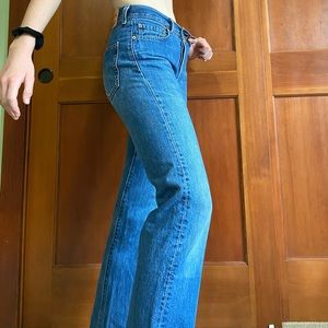 High Rise Levi’s 501 Jeans